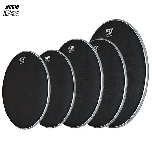 日本電子ドラムメーカーATVと日本唯一のドラムヘッドメーカーASPRがコラボした専用ドラムヘッドセット、リアルな打感と高音質を実現