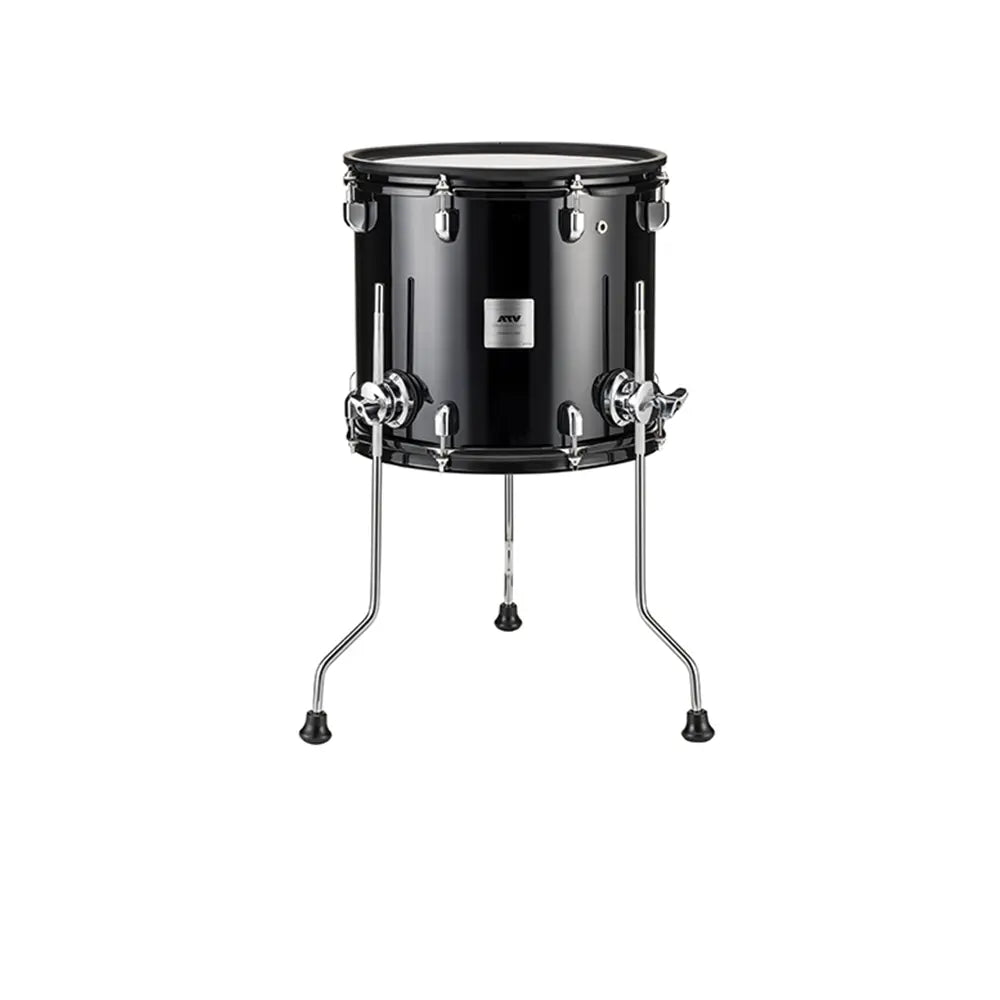 ATV電子ドラム aDrums artist 専用 13インチフロアタム - 高音質電子タム、日本メーカー製、プロ仕様のリアルな演奏感