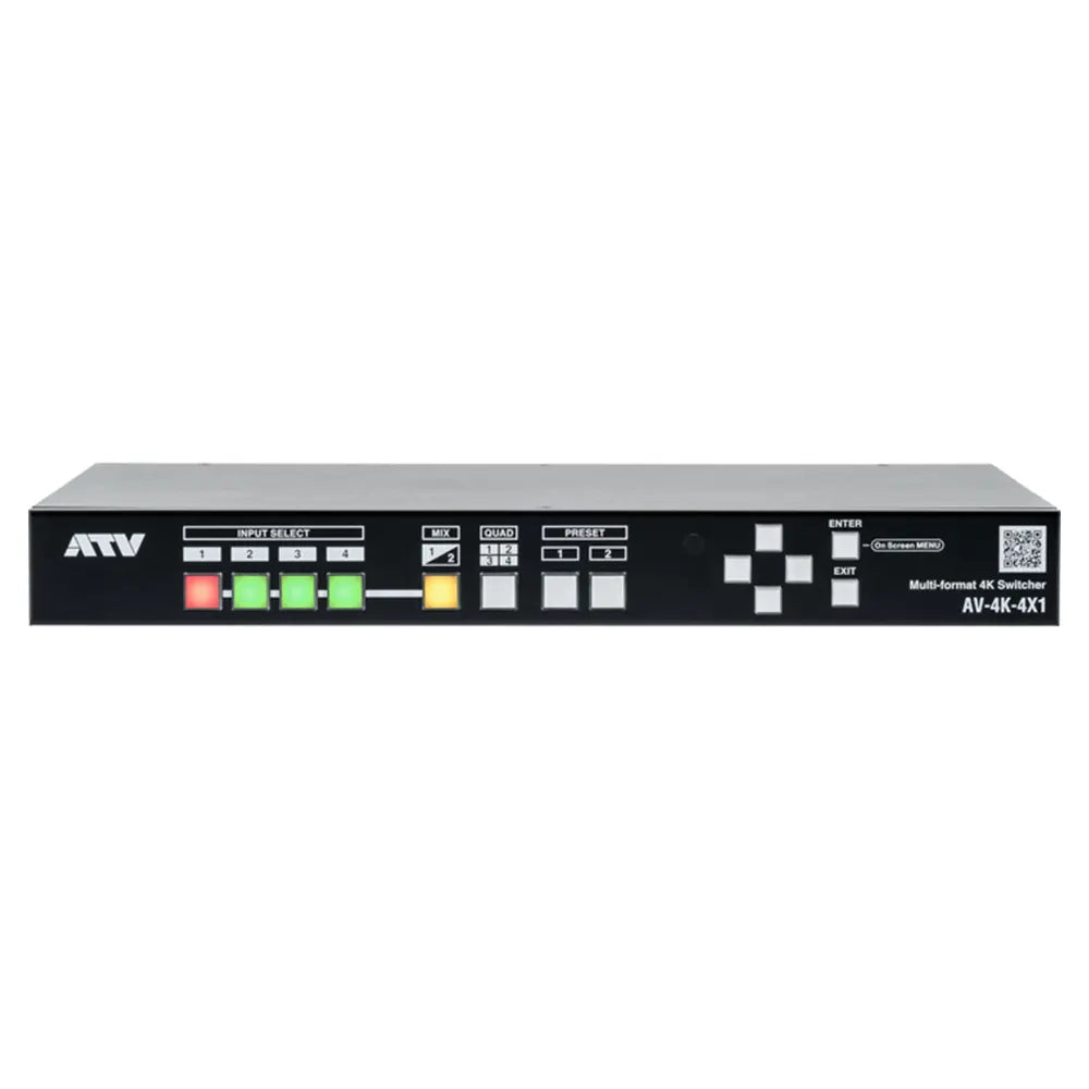 AV-4K-4X1 〈HDMI2.0 4ch〉 ビデオスイッチャー – ATVオンラインストア
